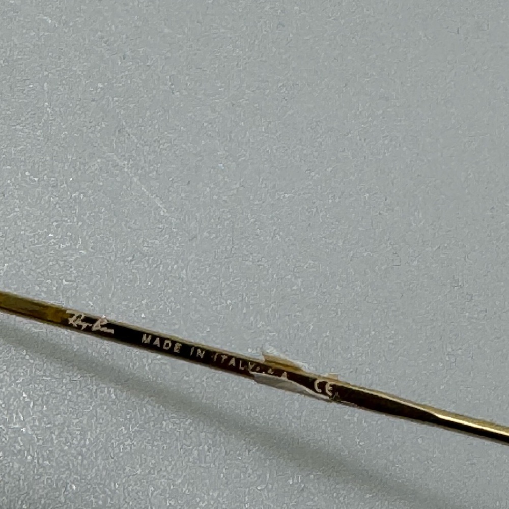 Ray-Ban Elon Sunglasses Gold RB3958 - Picture 7 of 7
